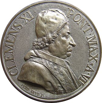 Medal depicting Clement XI