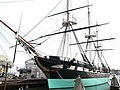 USS Constellation: sloop-of-war, the last sail-only warship designed and built by the United States Navy, preserved as a museum ship in Baltimore.