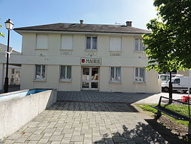 The town hall of Crépy