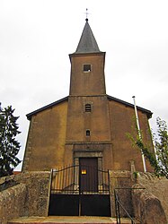 The church in Saint-Epvre