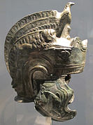 Roman "pseudo-Attic" helmet, 2nd century AD.