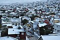 View over central Tórshavn