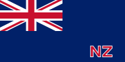The naval flag of New Zealand, 1867–1869