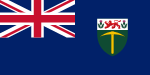 1:2 Flagge von Südrhodesien (1923–1953)