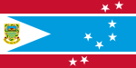 1:2 Flagge Tuvalus zwischen 1995 und 1997