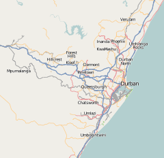 List of airports in the Durban area is located in Durban