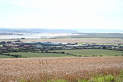 View looking south over RMB Chivenor