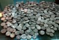 Coins found during excavations