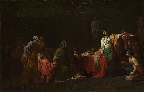Cornelia, Mother of the Gracchi (1781)