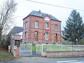 The town hall in La Bellière