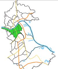 Statistische Bezirke des Linzer Stadtteils Innenstadt