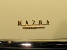 Mazda R360 "TORQ DRIVE" emblem