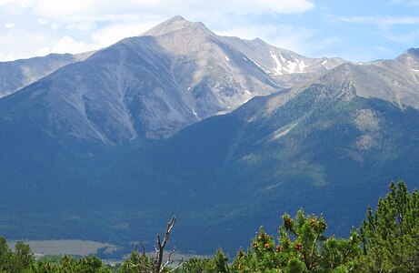 32. Mount Princeton in Colorado's Sawatch Range