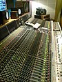 Image 6Neve VR60, a multitrack mixing console. Above the console are a range of studio monitor speakers. (from Recording studio)