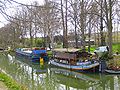 Barges near Toulouse, France