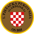 1. Infanterie-Regiment, in Tradition des Kroatischen Verteidigungsrates (HVO)