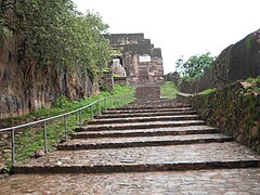 The way inside the fort