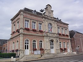 The town hall of Saint-Simon
