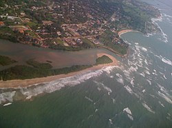View of Virgin Island in Sekondi-Takoradi