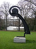 Tinguely, Large Spiral, 1971–73; steel-plates