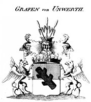 Wappen der Grafen von Unwerth bei Tyroff