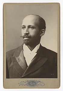 Carte-de-visite of W. E. B. Du Bois