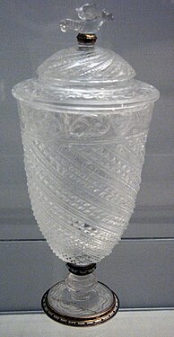 Rock crystal covered cup, around 1600, WB.76