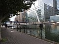 West India Docks, South Dock by South Quays, September 2017