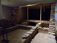Reconstitution of Neolithic dwelling in northern Mesopotamia (Akarcay Tepe II)