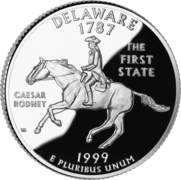 State quarter for Delaware