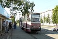 A tram in Avdiivka, July 2012