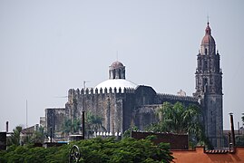 Cuernavaca Cathedral and Convent, built in 1529-late 17th century, by the Franciscans. A UNESCO WHS.[65][66][67]