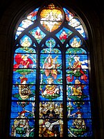 Tree of Jesse window, Church of St-Étienne, Beauvais, France, Engrand Le Prince (1522–1524).