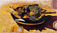 Pierre Bonnard (1867–1947), Fruit Bowl on a Table (c. 1934), MAMC Strasbourg