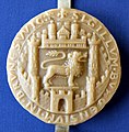Brunswick Lion on 1231 seal of the city of Brunswick