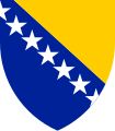 Image 17Coat of arms of Bosnia and Herzegovina (from History of Bosnia and Herzegovina)