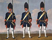 Grenadiers, Swiss Infantry Regiments Hirzel, Constant and Stuerler