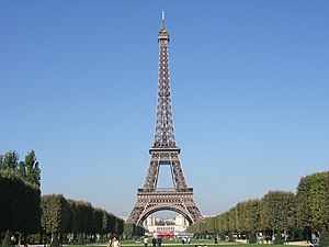 The Eiffel Tower 330 meters (1889)