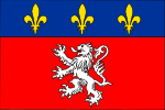 Flag of Lyon, France