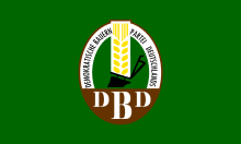 Parteiflagge der DBD