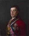 Arthur Wellesley, Herzog von Wellington. Ölgemälde des spanischen Malers Francisco de Goya