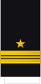 Lieutenant commander (Irish: Lefteanant-cheannasaí) (Irish Naval Service)[19]