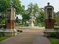 Image 5Harrison Plaza at the University of North Alabama in Florence. The school was chartered as LaGrange College by the Alabama Legislature in 1830. (from Alabama)