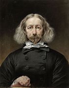 Self-portrait by Jean Augustin Daiwaille Dutch portrait painter (1801-1850)