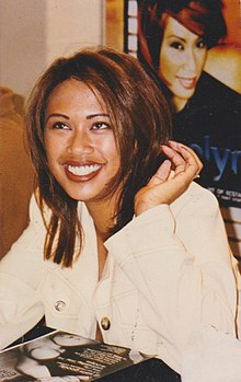 Enriquez at Serramonte Mall for the Jocelyn album signing at Sam Goody, May 1997
