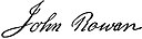 Signature of John Rowan