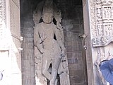 Main Idol (Vishnu), Chaturbhuj Temple, Khajuraho India