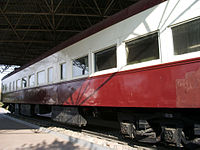 Salonwagen des südkoreanischen Staatspräsidenten im Eisenbahnmuseum in Uiwang