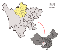 Ngawa Prefecture within Sichuan Province