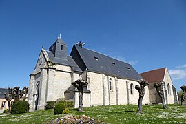 The church in Nogent-le-Phaye